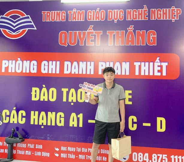 học và thi bằng lái b11 tại Phan Thiết