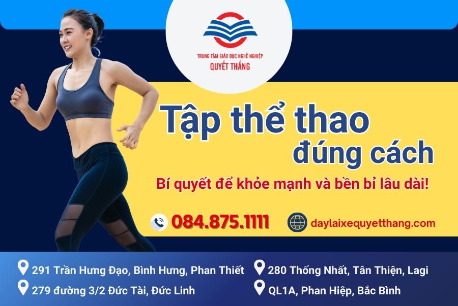 Thể thao đúng cách