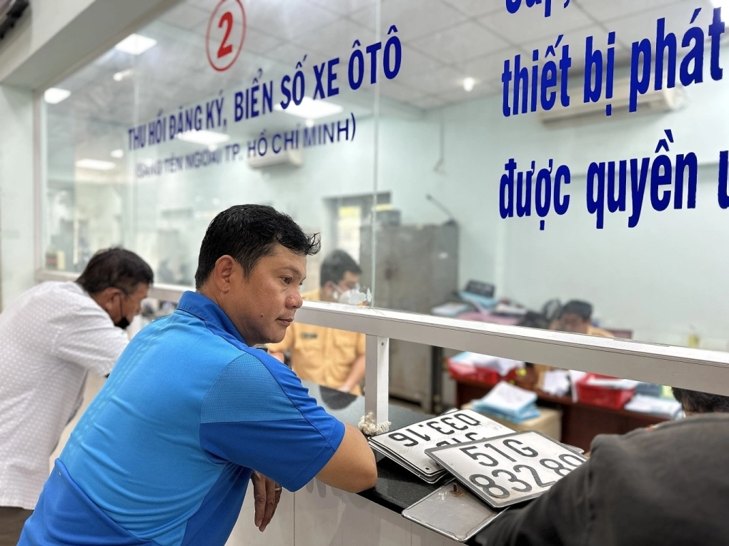 Cập nhật mới về biển số xe sau khi sáp nhập tỉnh