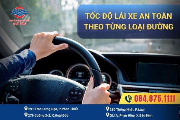Tốc độ lái xe an toàn theo từng loại đường