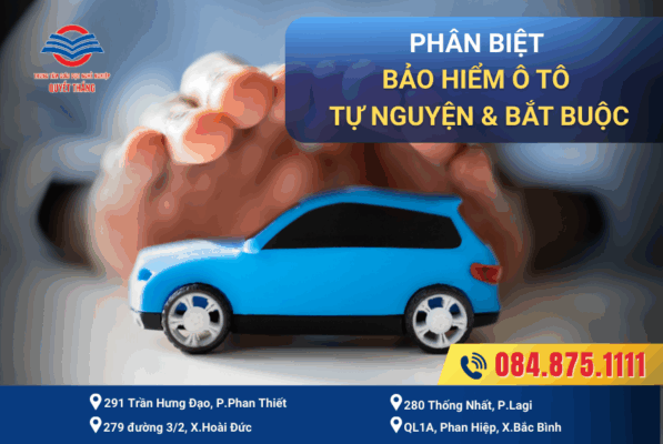 Phân biệt bảo hiểm ô tô tự nguyện và bắt buộc