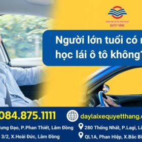 Người lớn tuổi có nên học lái ô tô không?